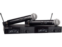 Shure  SLXD24DE/SM58 G59 Microfones Wireless UHF 2 Canais